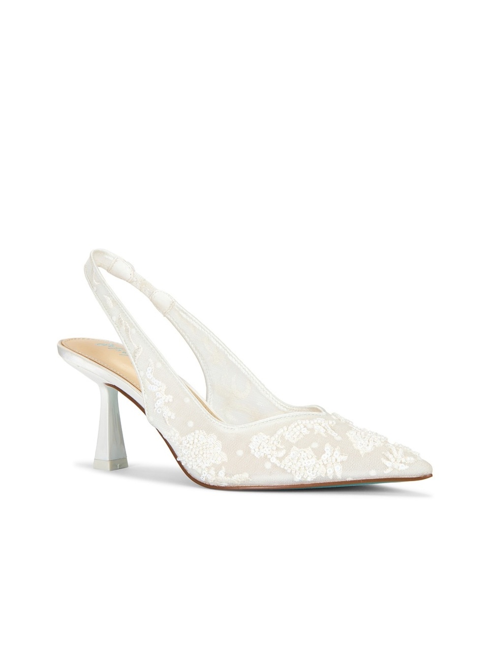 Betsey Johnson Nikki Embellished Slingback Pumps